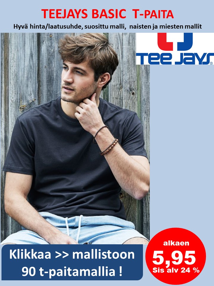 Teejays basic  t-paita 