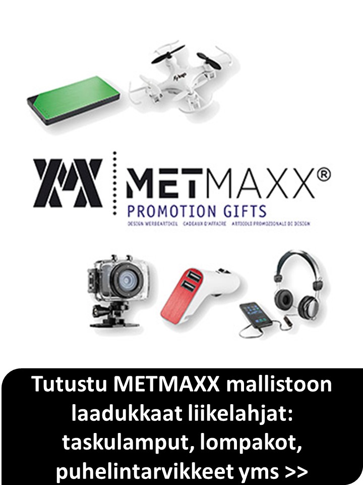 METTMAX liikelahja ja mainostuotteet   hinnasto ja kuvasto